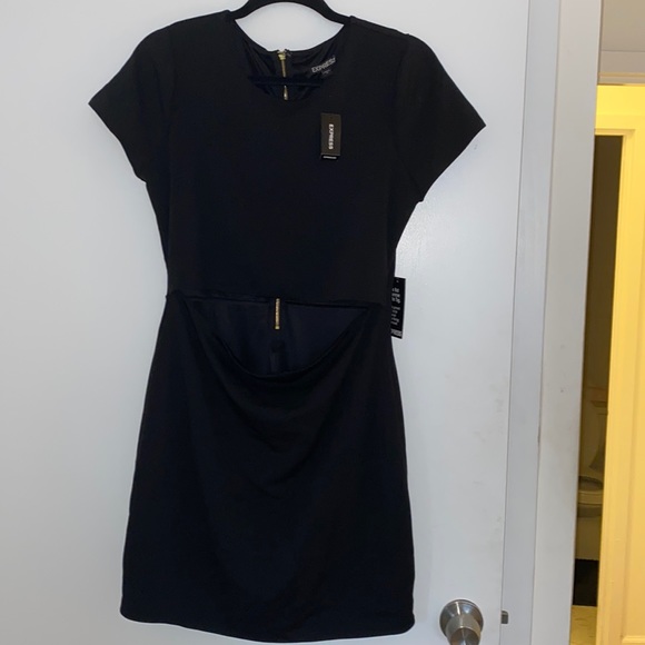 Express Dresses & Skirts - Express mini dress with exposed crop top